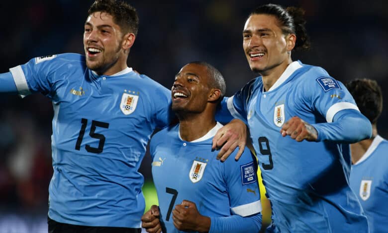 Uruguay en la Copa América Costa de Marfil vs. Uruguay