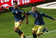 Radamel Falcao y James Rodríguez fueron socios en la Selección Colombia, a la que llevaron a dos Copas del Mundo.