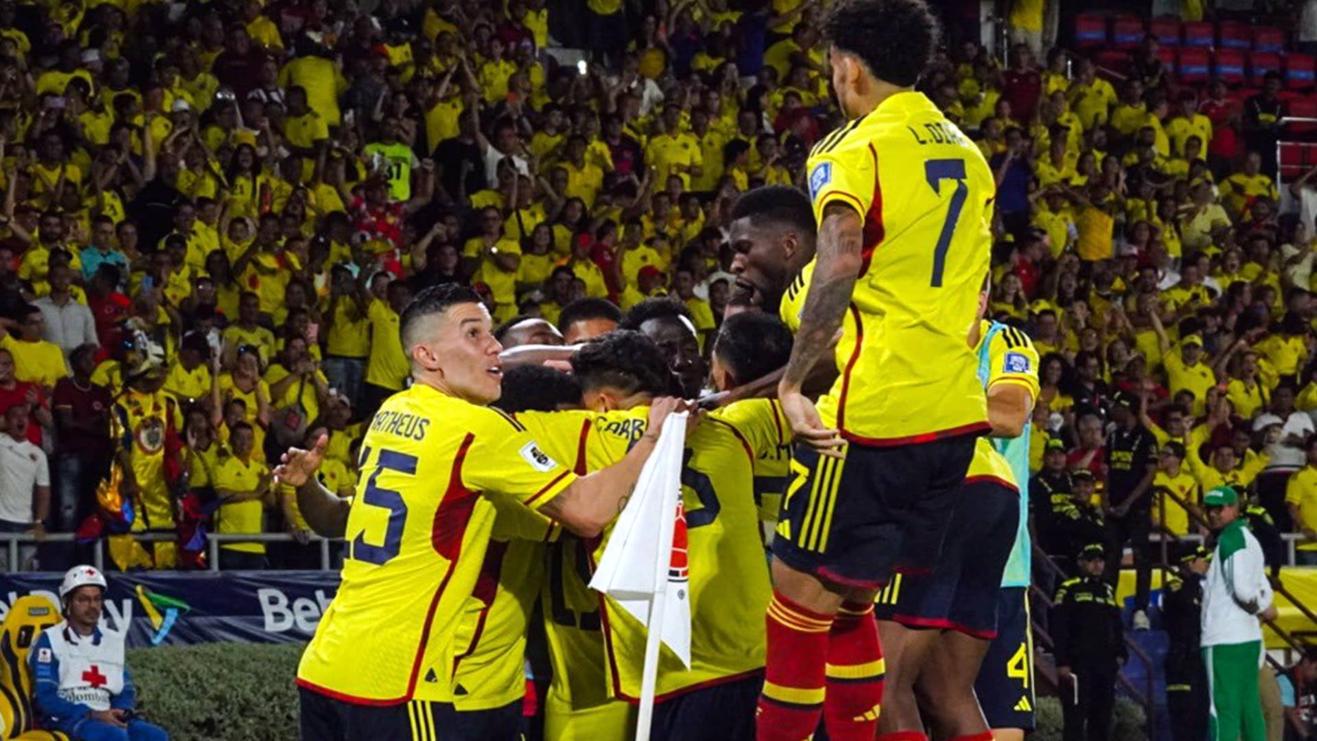 Selección Colombia vs. Brasil fecha, hora, nóminas y tv