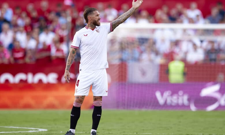 Sergio Ramos vuelve a marcar con Sevilla
