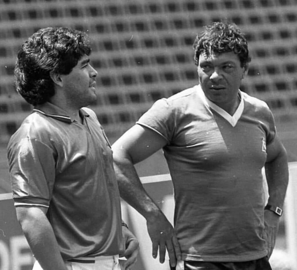 Galíndez y Maradona