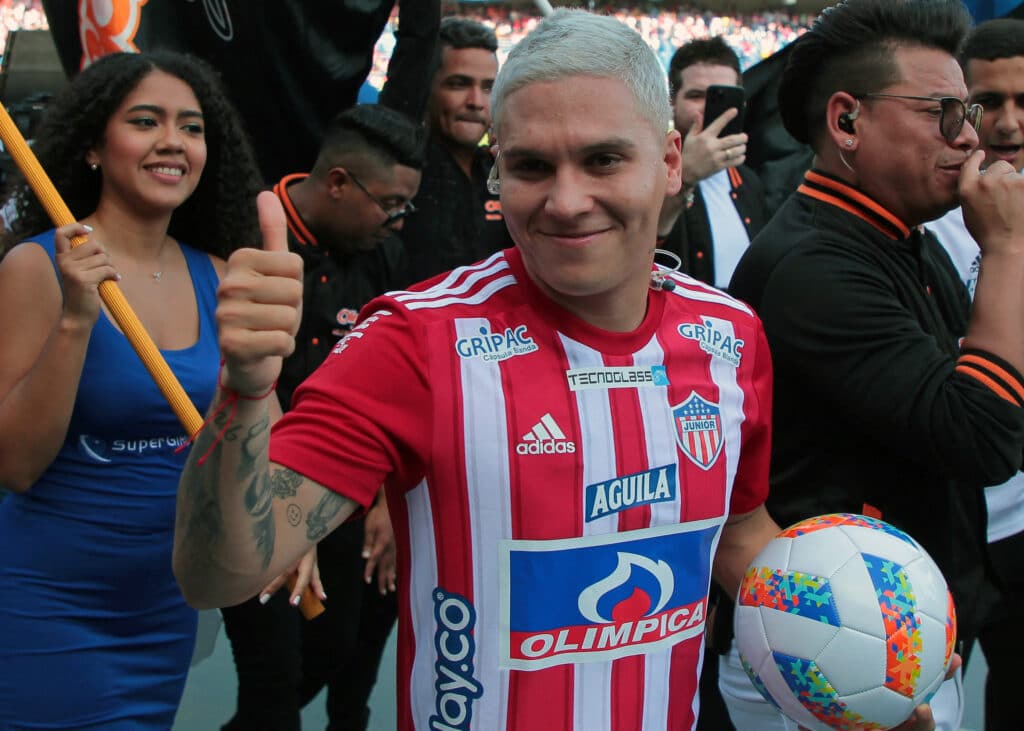 Juanfer Quintero y su 2023: Comenzó en el Junior de Barranquilla. (Photo by JESUS RICO/AFP via Getty Images)