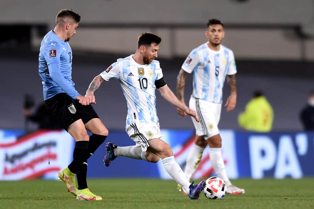 Las cuotas de Lionel Messi ante Uruguay