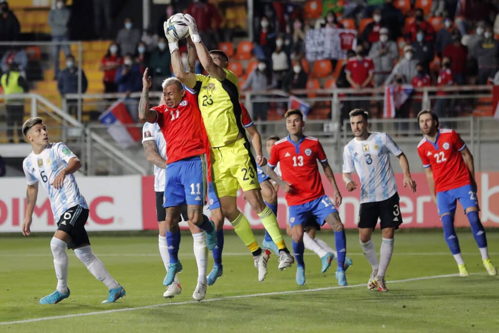 Argentina le ganó a Chile en las Eliminatorias Sudamericanas