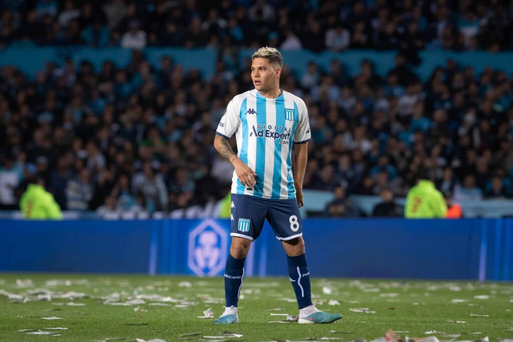 Juanfer es el cerebro futbolístico de este Racing de Gustavo Costas.