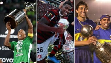 Jugadores colombianos con más Copa Libertadores