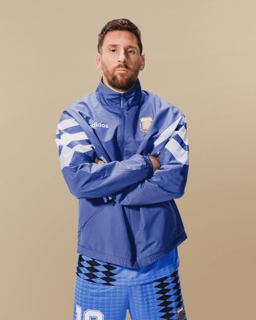 Messi y la nueva camiseta