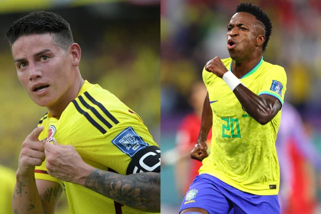 Selección Colombia vs. Brasil por la Copa América 2024