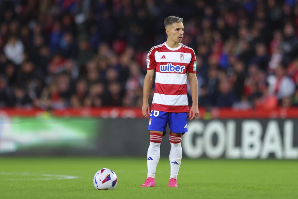 Bryan Zaragoza: La joya que será nuevo jugador del Bayern Múnich. (Photo by Fran Santiago/Getty Images)