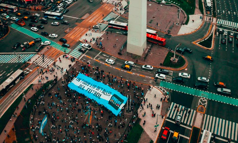 Los festejos de Argentina