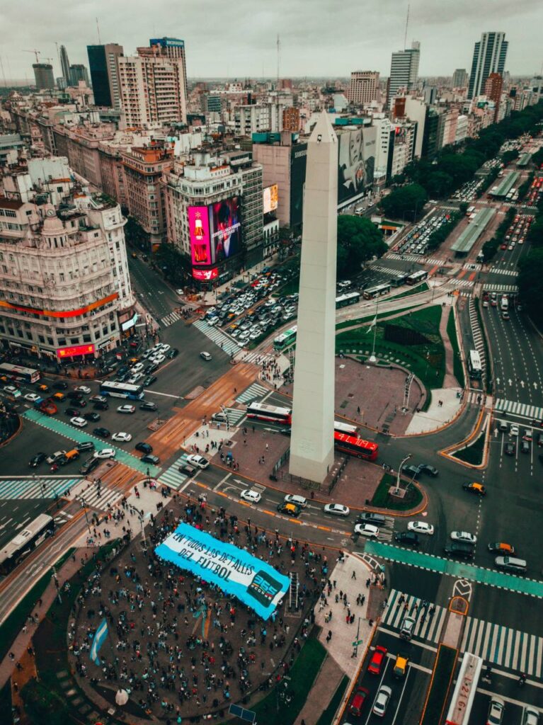 Los festejos de Argentina.