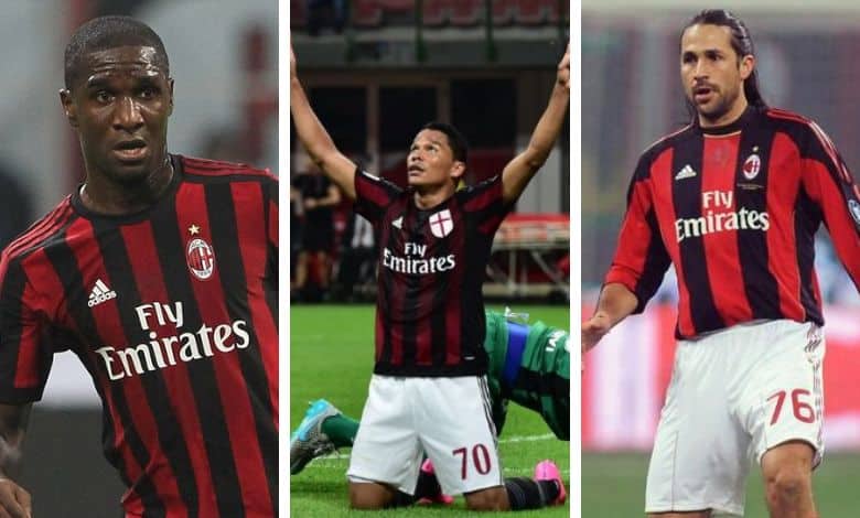 Colombianos en el Milan