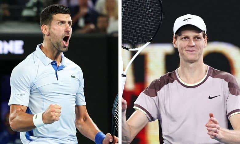 Djokovic vs. Sinner Australia Open 2024