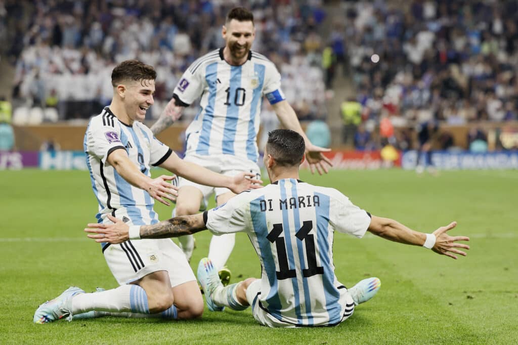 Lionel Messi y Ángel Di María quieren hacer historia en los Juegos Olímpicos 2024. (Photo by Richard Sellers/Getty Images)