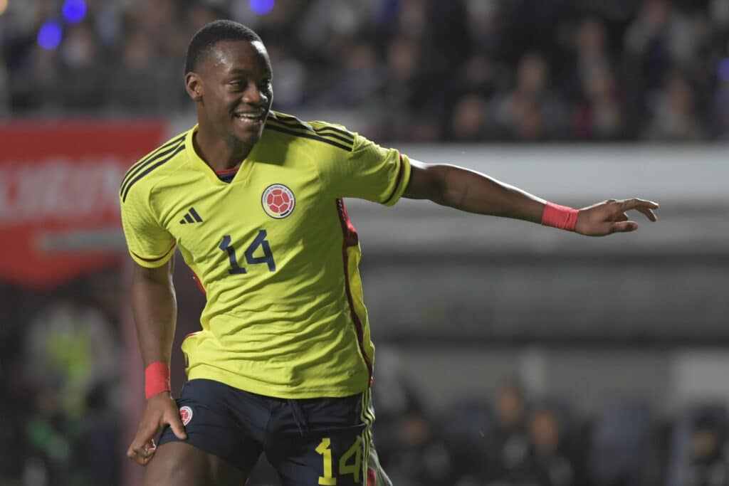 Jhon Jáder Durán en Colombia con la Selección