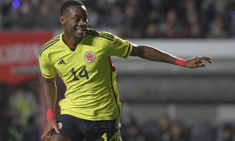 Jhon Jáder Durán en Colombia con la Selección