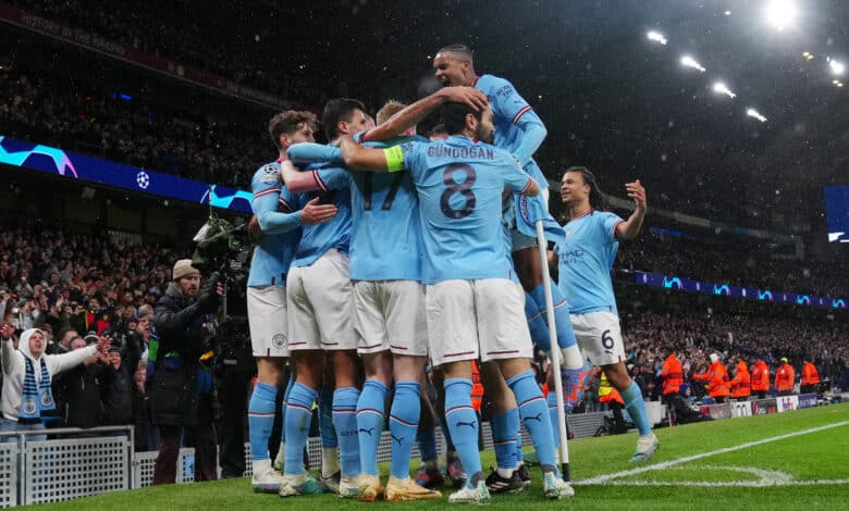 Copenhague vs. Manchester City, uno de los duelos de octavos de la Champions League.