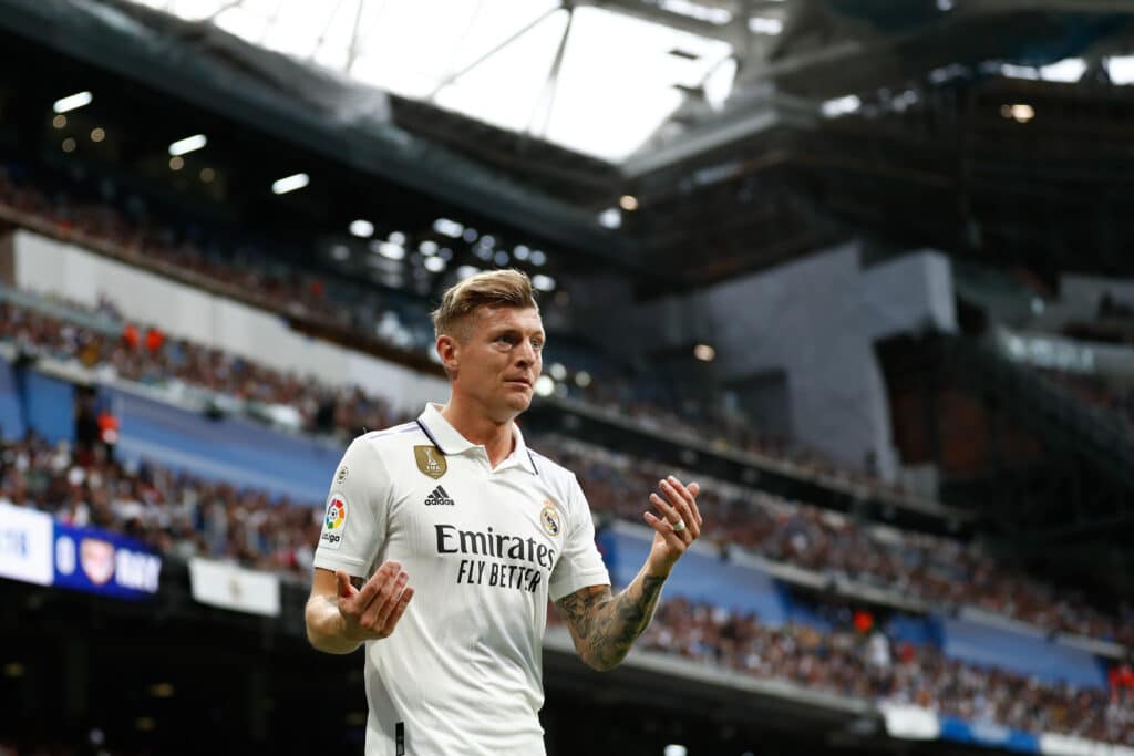 Toni Kroos ha manifestado su molestia por el éxodo de futbolista al fútbol árabe. (Photo By Oscar J. Barroso/Europa Press via Getty Images)