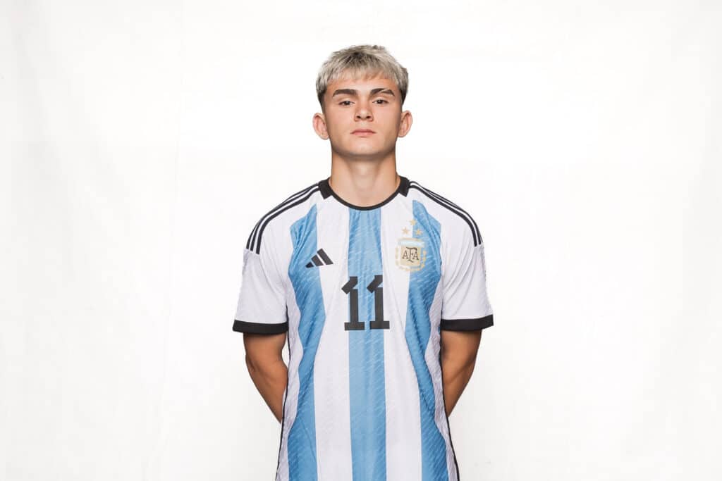 Santiago López fue uno de los mejores jugadores en el último Mundial Sub 17. (Photo by Pakawich Damrongkiattisak - FIFA/FIFA via Getty Images)