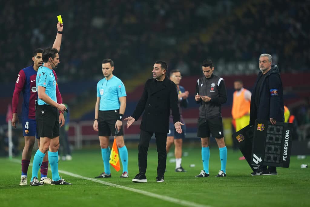 Xavi anunció su salida del Barcelona a final de la temporada 2023/24. (Photo by Alex Caparros/Getty Images)