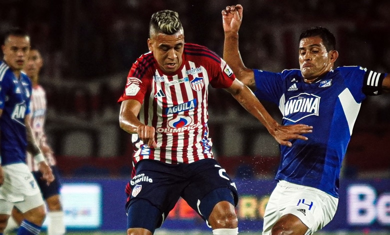 Millonarios vs. Junior Superliga BetPlay 2024 Reclasificación Liga BetPlay Junior en la Libertadores