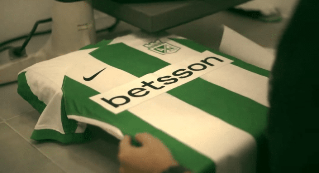 La camiseta será sponsoreada por Betsson