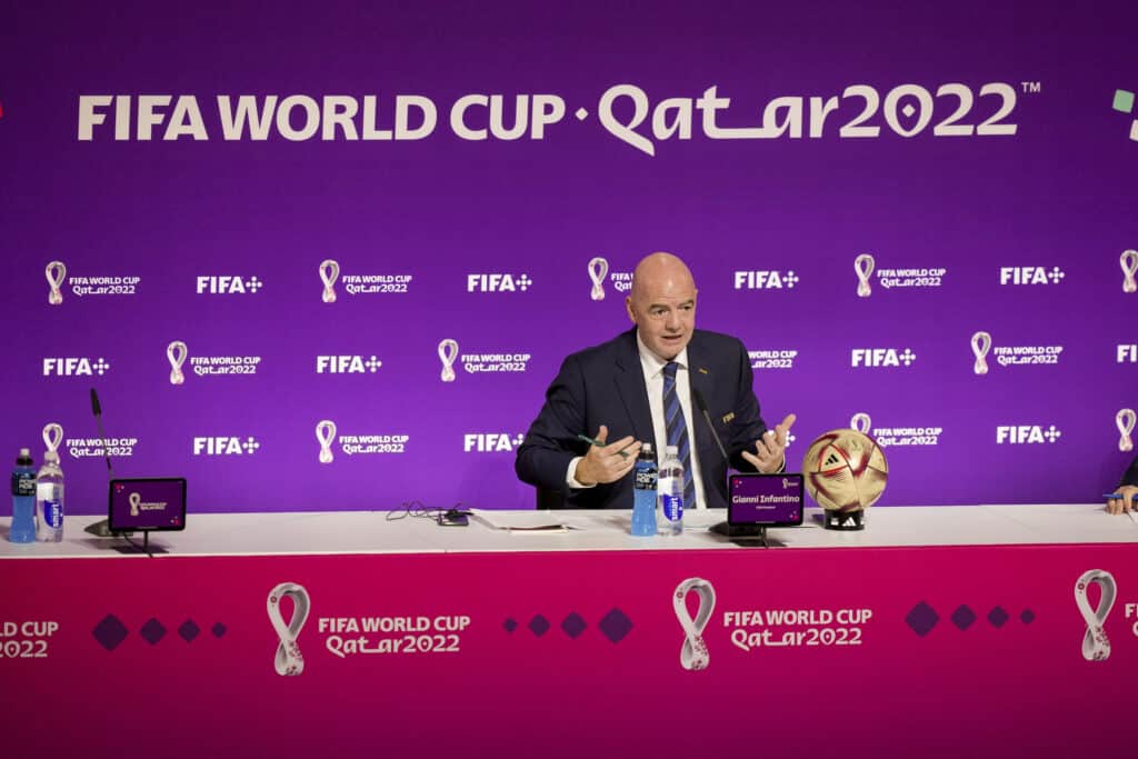 Gianni Infantino es el presidente de la FIFA y por lo tanto, del futsal.