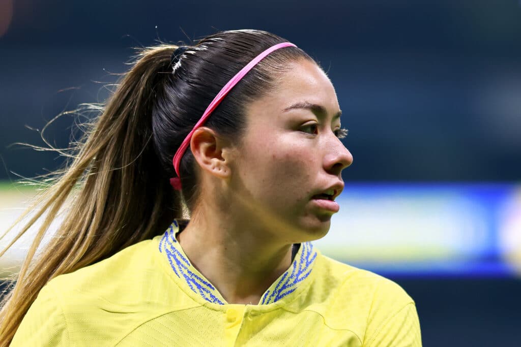 Toluca vs América en la Liga MX Femenil katty martínez