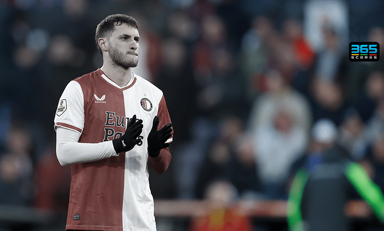 Santiago Giménez psv vs feyenoord