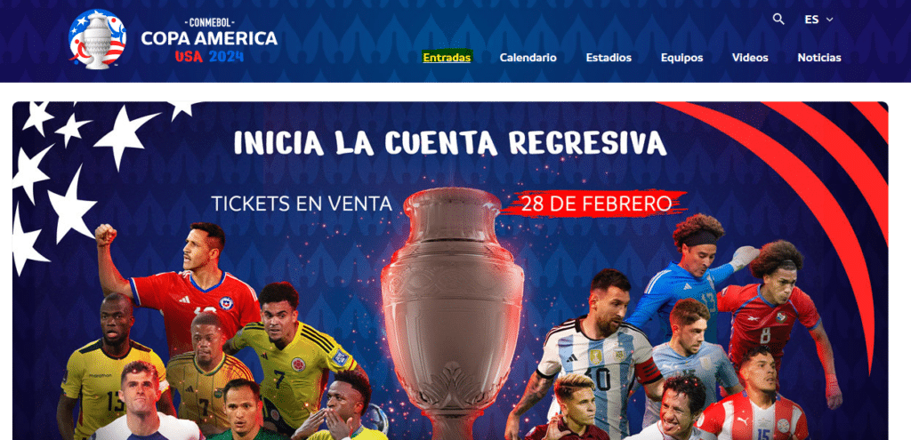 boletos copa america 2024 pagina