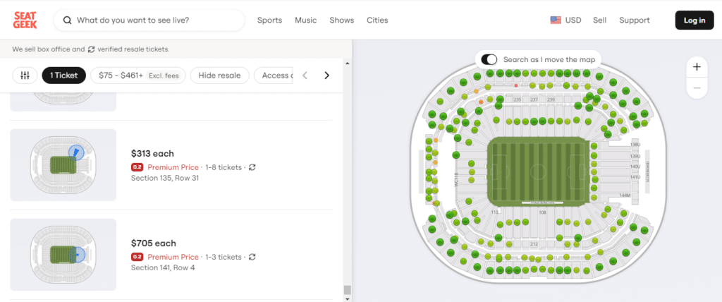 boletos Copa América México vs Ecuador seatgeek