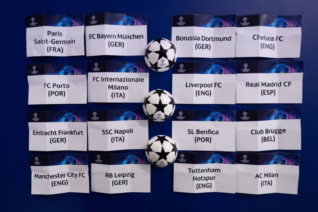 Sorteo de los Octavos de Final de la Champions League de la campaña 2022-23