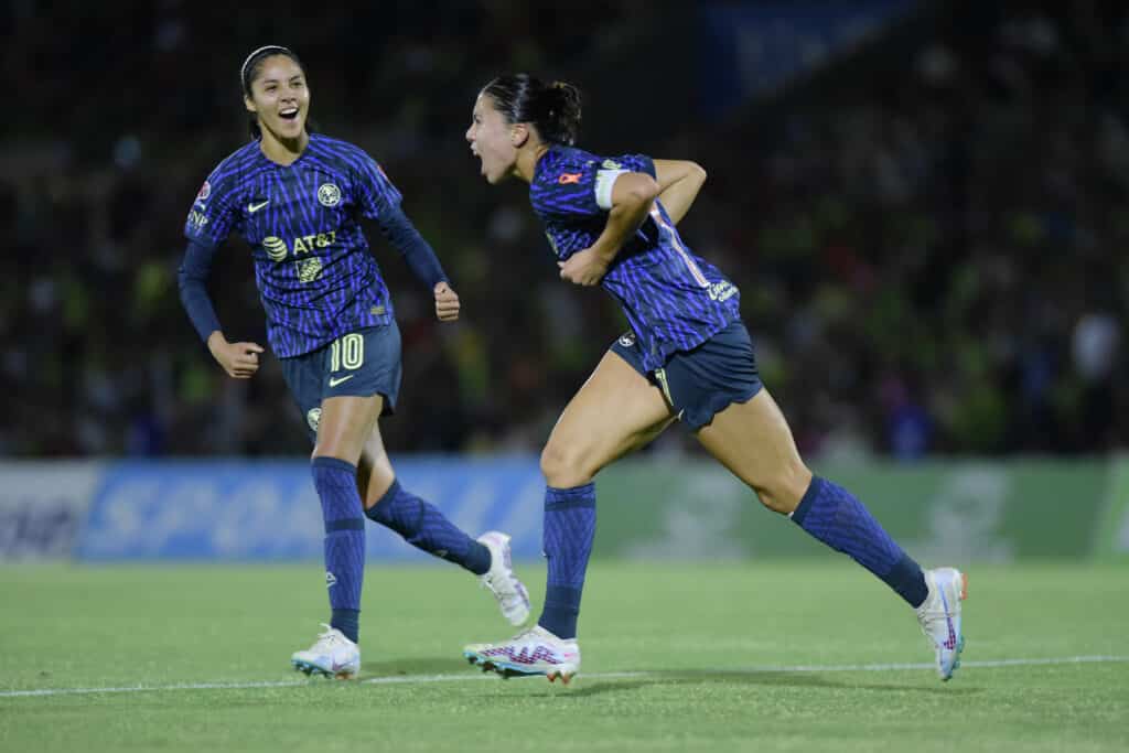 Cruz Azul vs América liga mx femenil Kiana Palacios