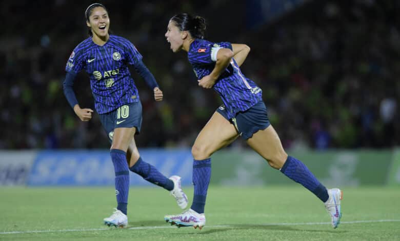 Cruz Azul vs América liga mx femenil Kiana Palacios