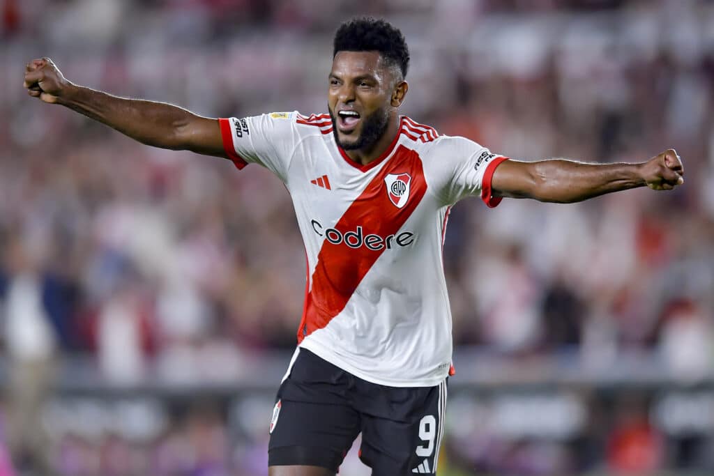 Miguel Borja es la clave del River Plate vs Central Córdoba (image: Gettyimages)