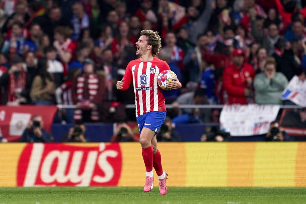 Antoine Griezmann podría ser una de las claves en el Atlético Madrid vs Borussia Dortmund. (Photo by Mateo Villalba/Getty Images)