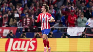 Griezmann recibió a julián alvarez en redes