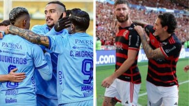 Bolívar vs. Flamengo por los octavo de la Copa Libertadores 2024