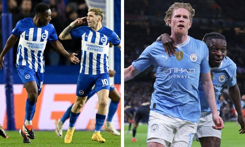 Brighton vs. Manchester City Premier League 2024