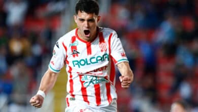 Necaxa vs Querétaro play-in liga mx Agustin Oliveros Necaxa vs Atlas