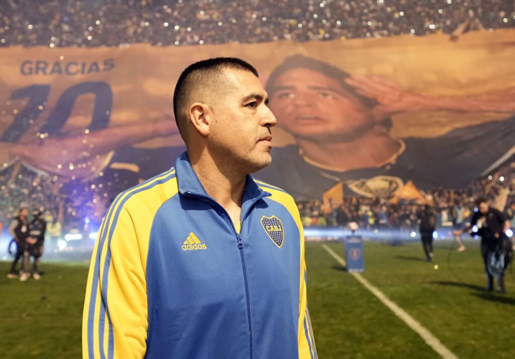 Juan Román Riquelme en Boca va por el tano ortiz