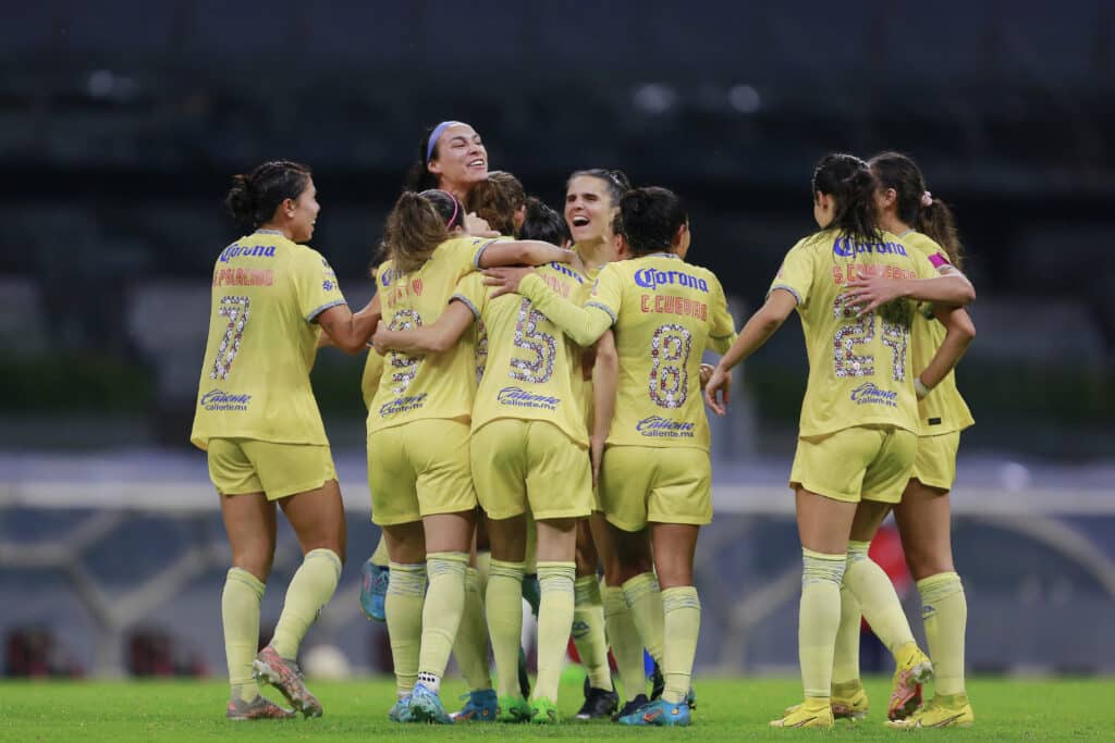 Tigres vs América liga mx femenil Nicolette Hernandez