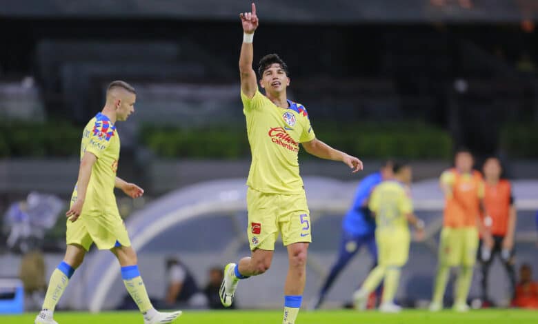 Puebla vs América liga mx Kevin Alvarez