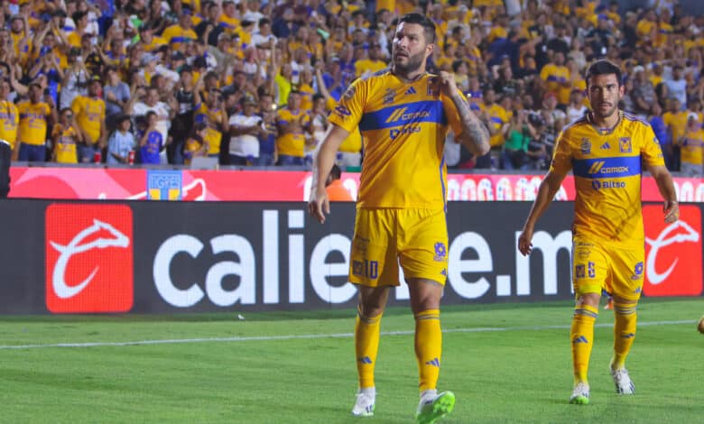 Tigres vs Necaxa liga mx Andre-Pierre Gignac américa vs tigres