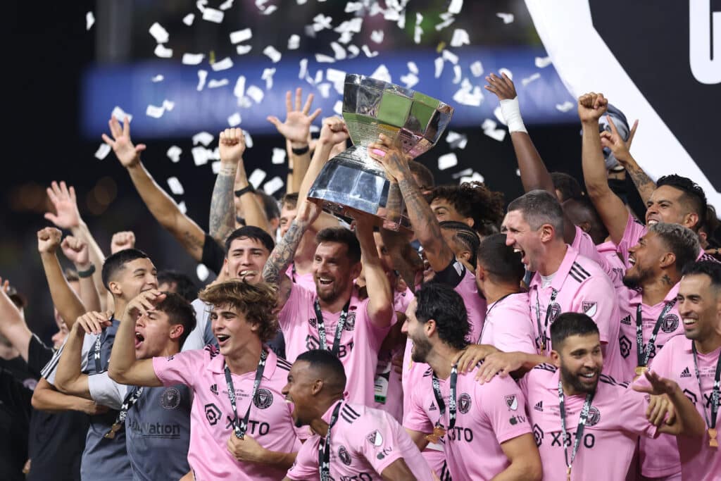 Columbus vs Los Angeles FC: Inter Miami se despide como campeón de la Leagues Cup. En esta edición 2024, equipo de Messi, Suárez y compañía quedó eliminado en fase de octavos de final. (Getty Images)