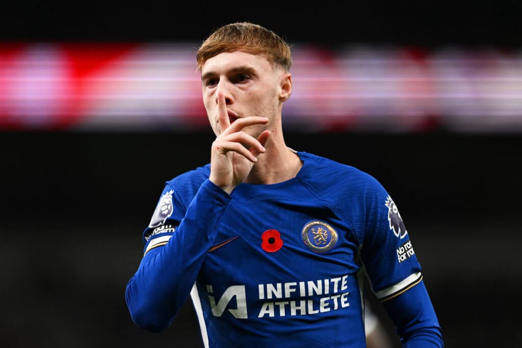 Cole Palmer podría ser una de las claves para el Manchester City vs Chelsea. (Photo by Darren Walsh/Chelsea FC via Getty Images)