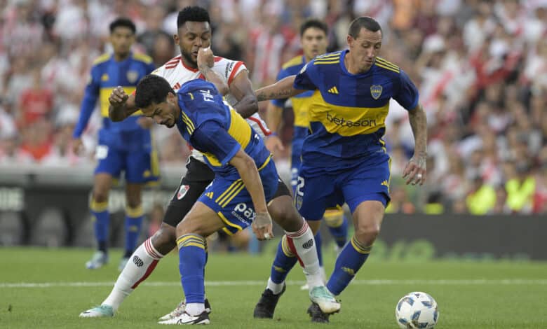 Goleadores colombianos en el Boca vs. River