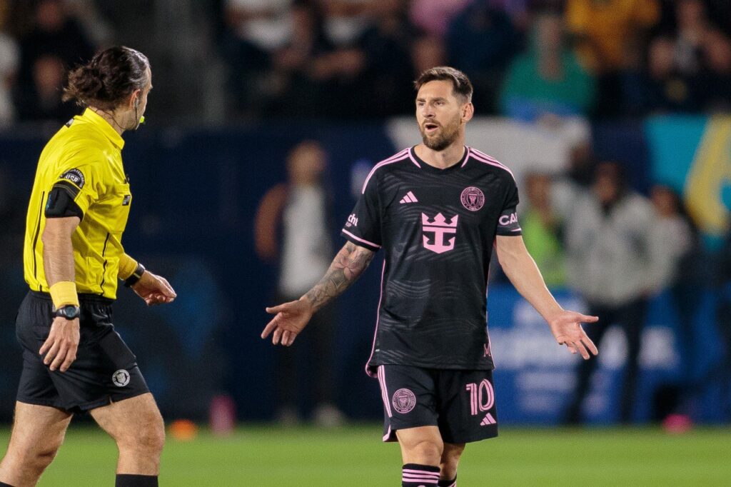 Nicolas Sánchez y Lionel Messi