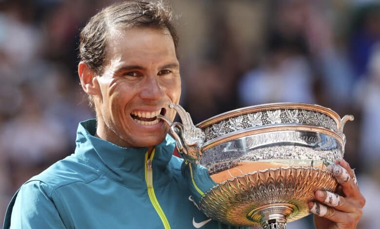 Rafael Nadal en Roland Garros