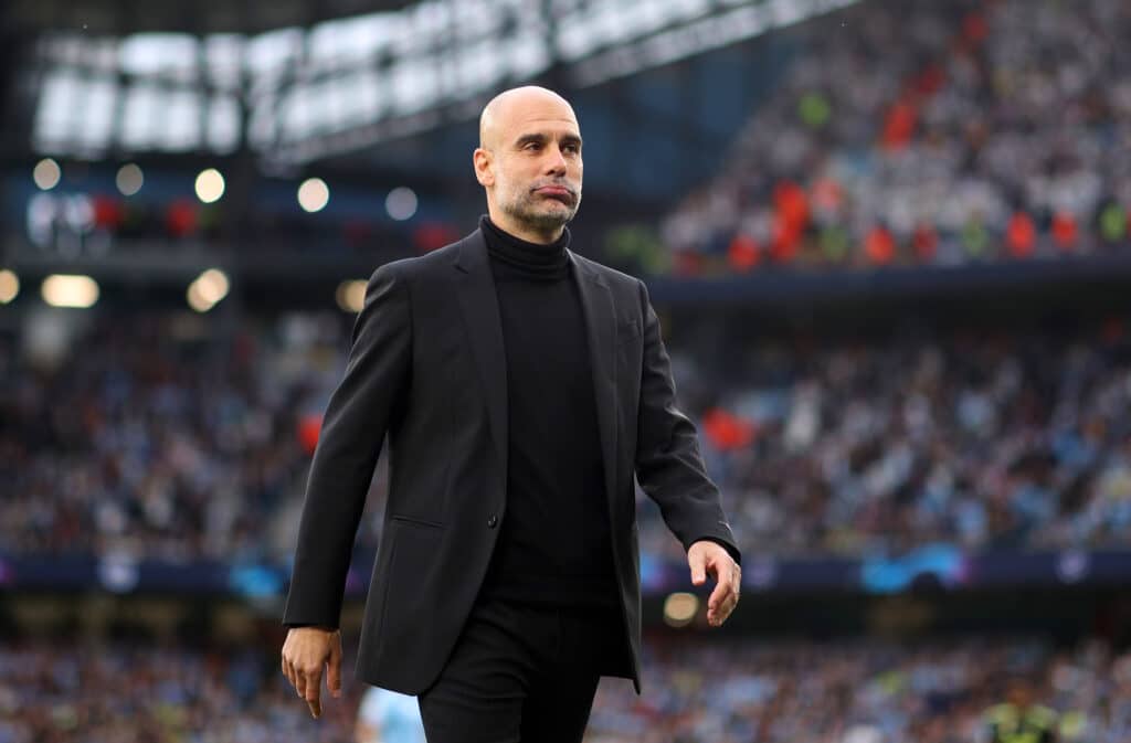 Pep Guardiola: El gran protagonista del Barcelona vs Manchester City. (Photo by Isaac Parkin - MCFC/Manchester City FC via Getty Images)